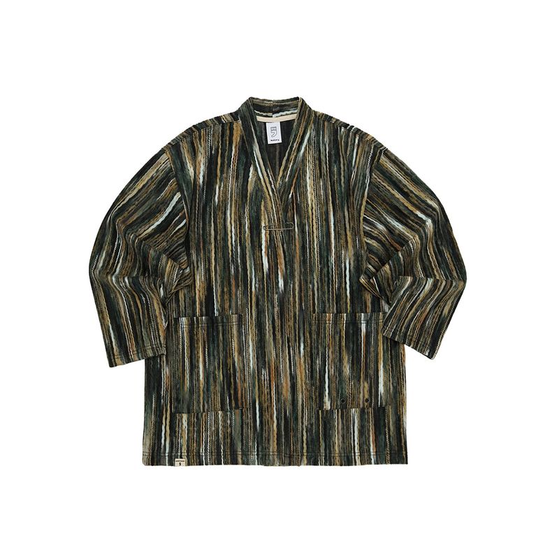 PIN. BOHEMIAN HERITAGE CARDIGAN (Khaki)