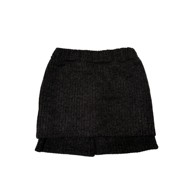 Knit skirt pants
