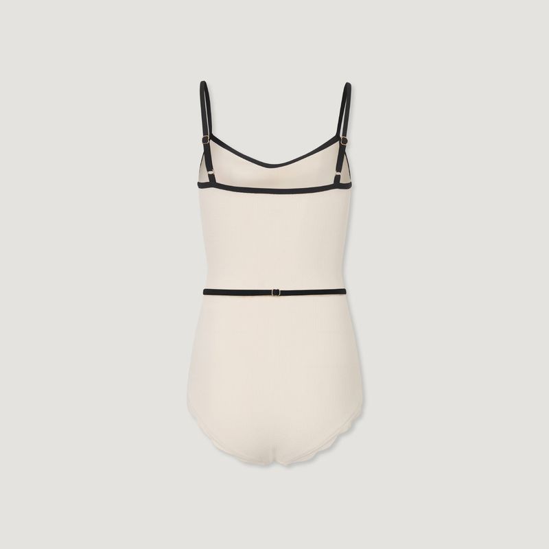Signature Wave Belted One-piece