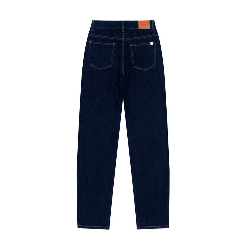 DARK BLUE STANDARD FIT DENIM PANTS code 23003