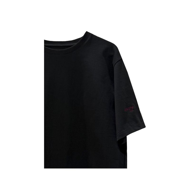 ジェンダーレス ㅁ Tシャツ - ブラック