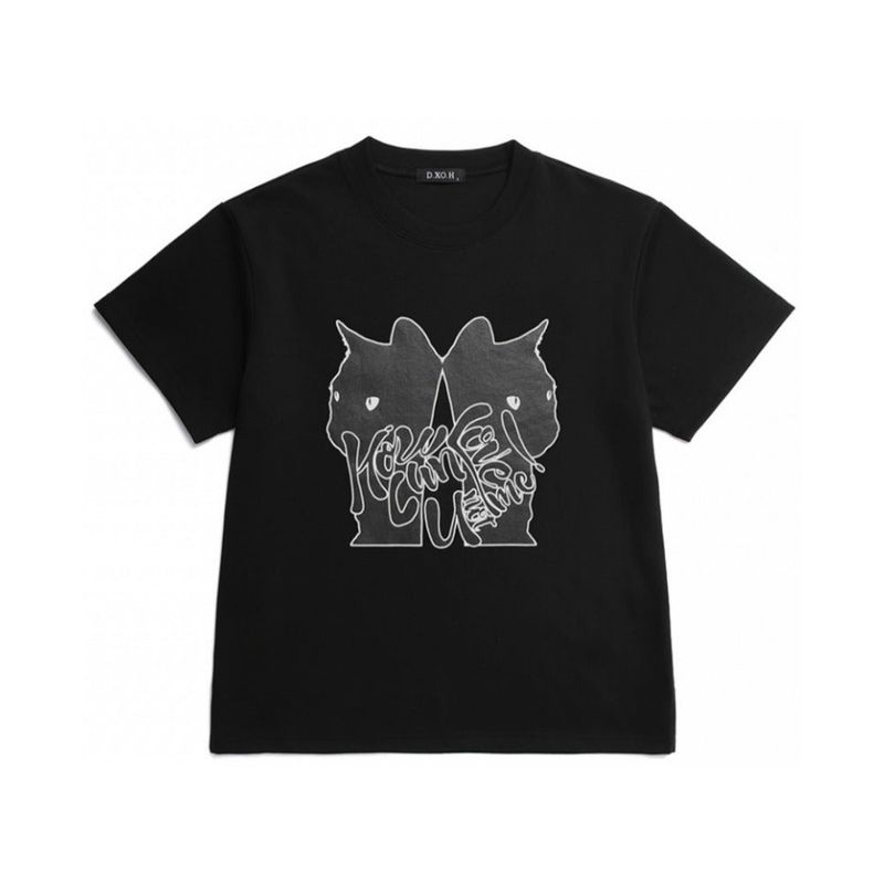 TWO CATS LOGO T-SHIRTS 3COLOR