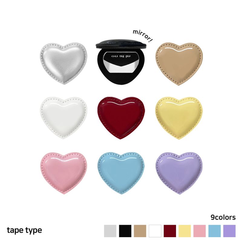 on at in（オンアットイン）の「ハートミラートック (テープ) - 9colors（スマホグッズ/小物）」