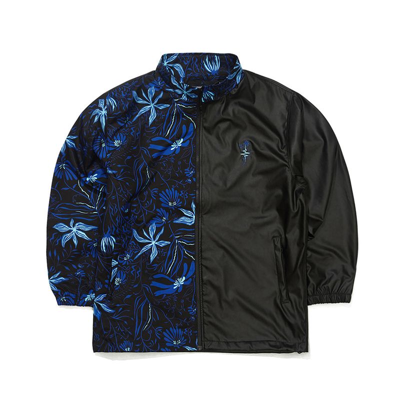 BSR2223FWJK062 J-BLUE FLOWER JACKET BLACK