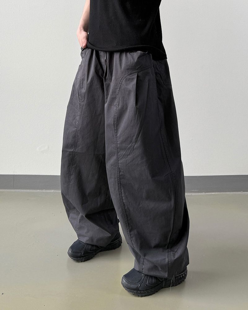 Traillin Cotton Seam One-Tuck Pants