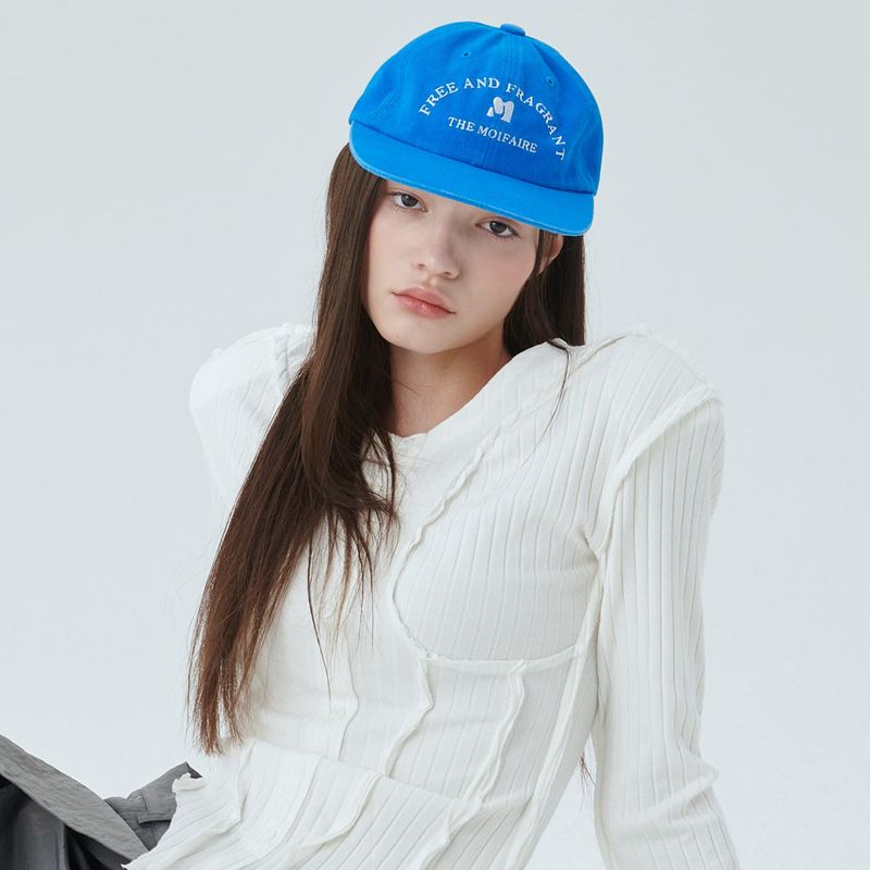 MOIFAIRE LOGO BALL CAP / BLUE