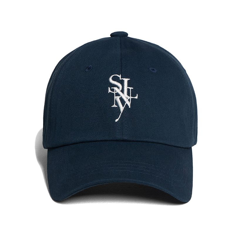 SERIF LAYERED SYMBOL CAP (NAVY)