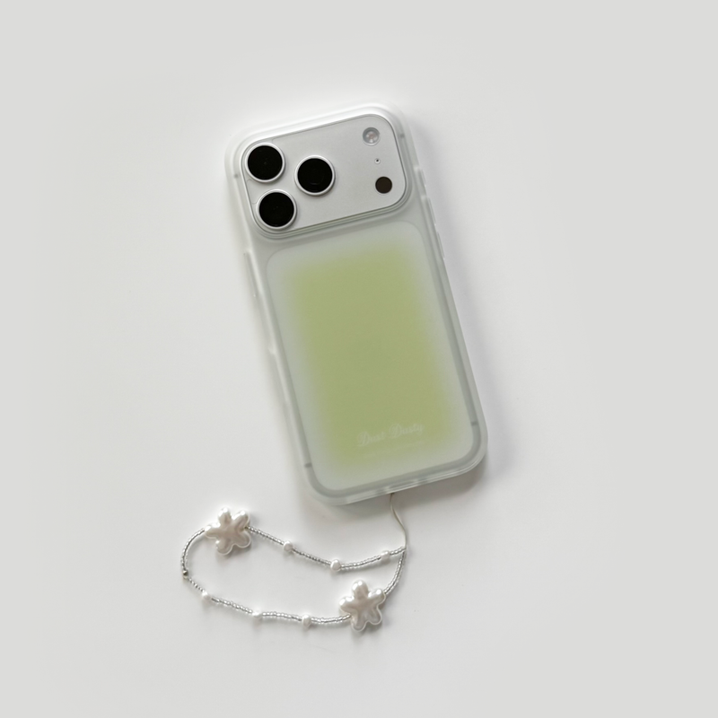 [반투명] green syrup case