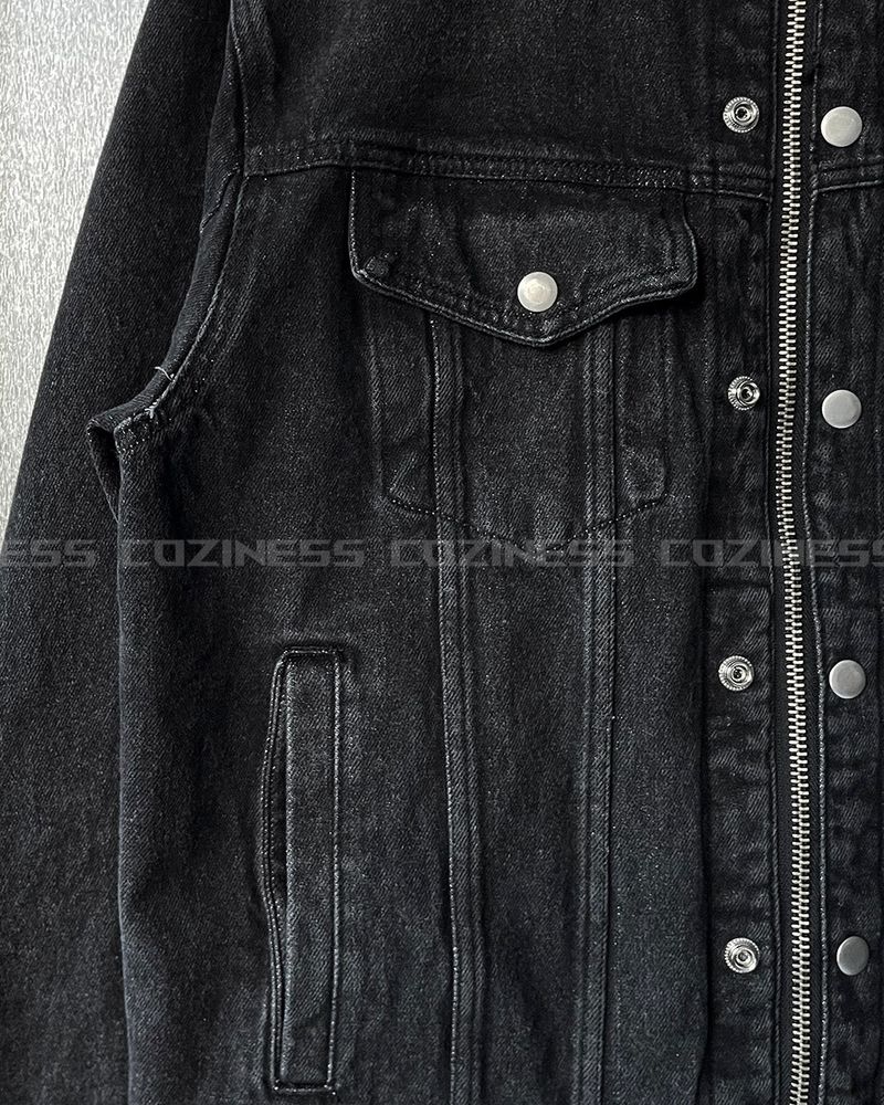 EN And denim trunker jacket (M ~ L)
