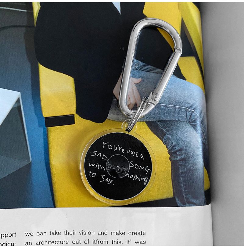Sound is Colour! Keyring (Black)