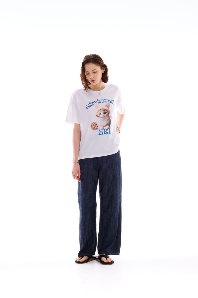 RABBIT CAT T-SHIRT