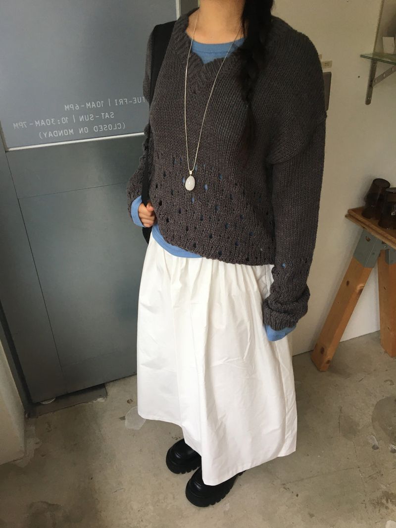 Ripley flare skirt (2color)
