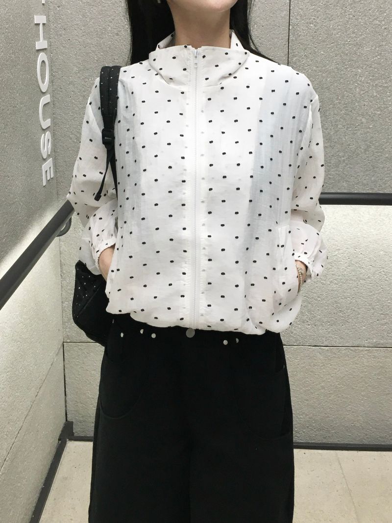 Pippin Dot String Zip-up (1c)