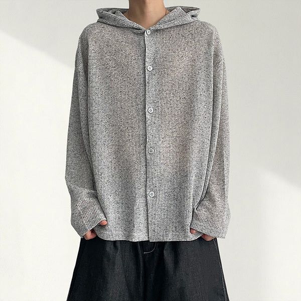 voarc（ボアク）の「Lian Cool Air Hooded Snap Cardigan (3 colors)（Tops）」