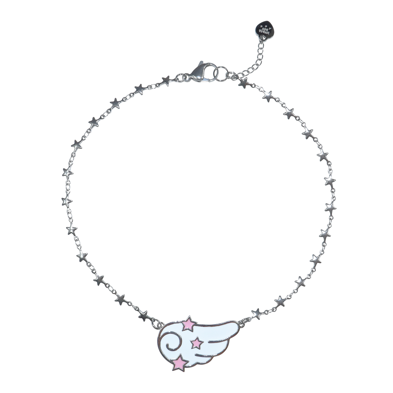 wing with stars necklace