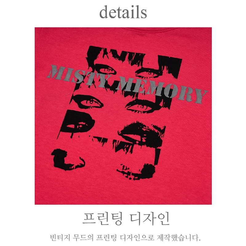 'MISTY MEMORY' CROP TOP_MAGENTA