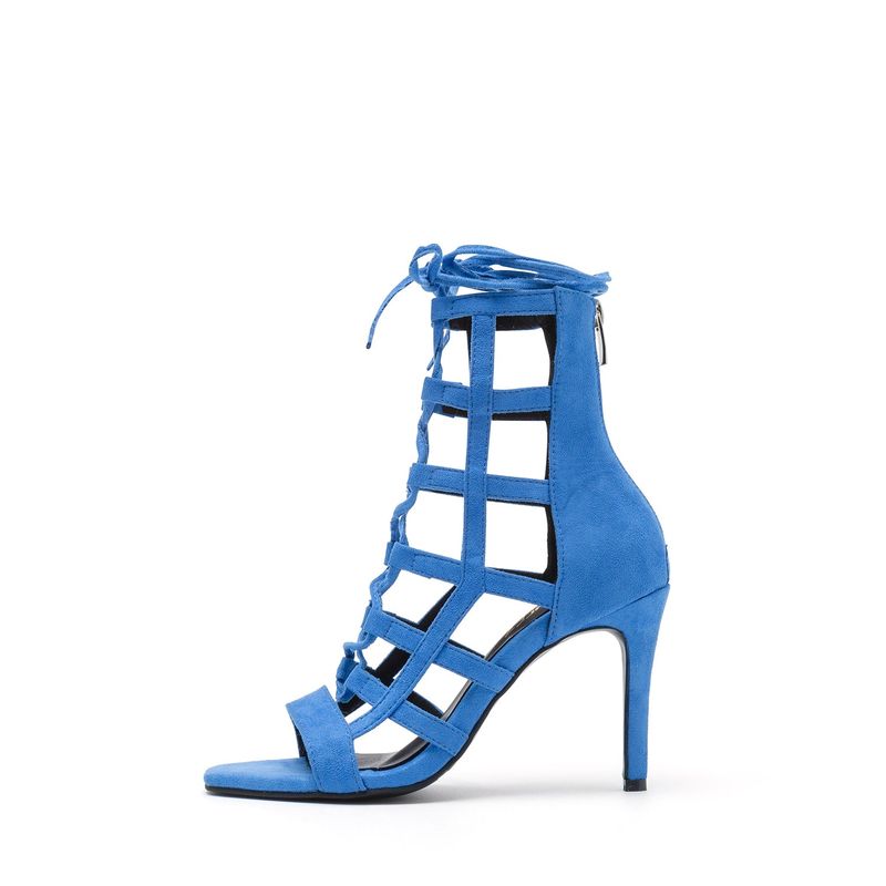 SSIMEEZ（シミズ）の「Strappy Heel Sandal(Blue)（Shoes）」