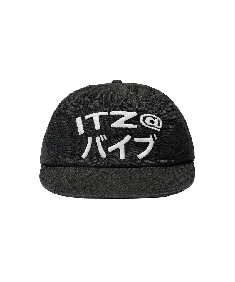 ITZAVIBE（イッザバイブ）の「MIX LOGO CAP - BLACK（Hats）」