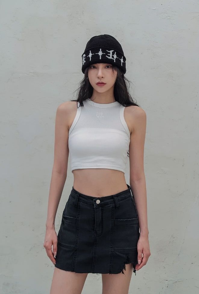 ULAN（ユレン）の「[MADE] UL 4seasons crop sleeveless（Tops）」