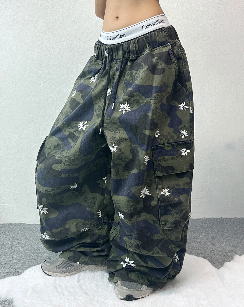 FLOWER PATTERN CAMOUFLAGE🤍💚