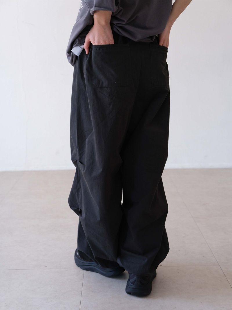Double Pintuck Pants (Charcoal)