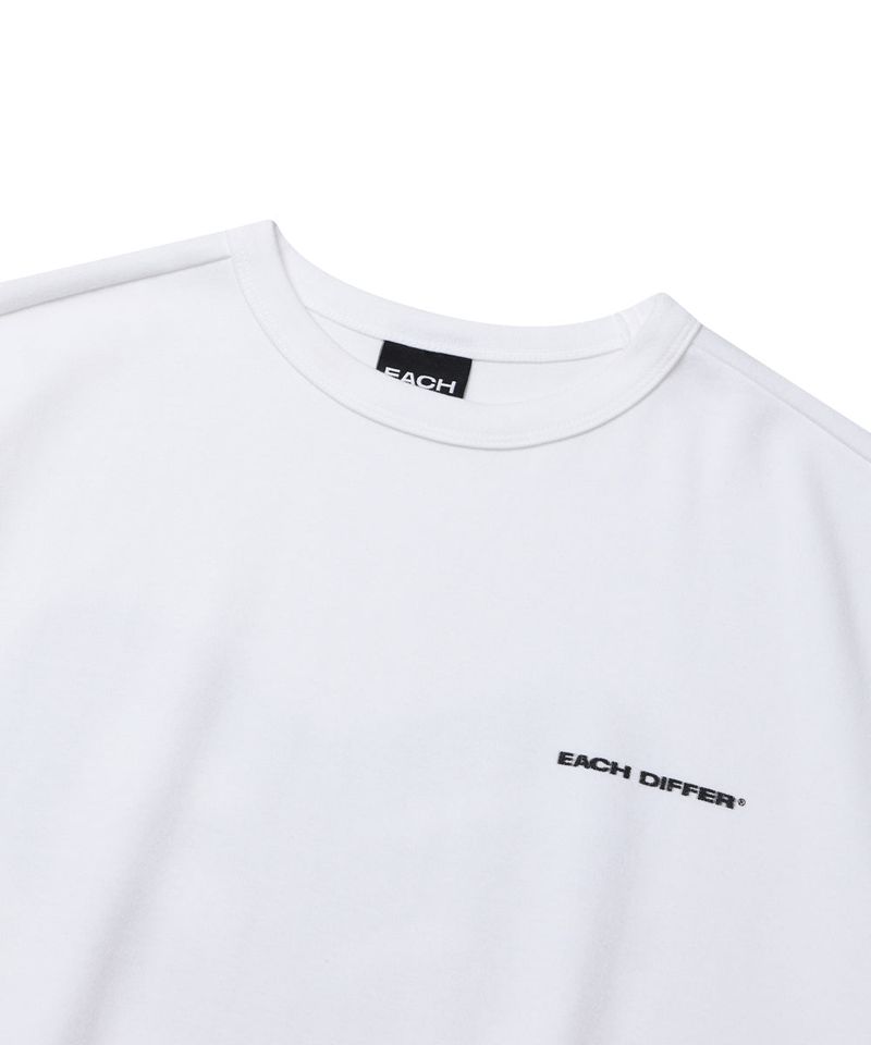 BLUR HEART T-SHIRTS_WHITE