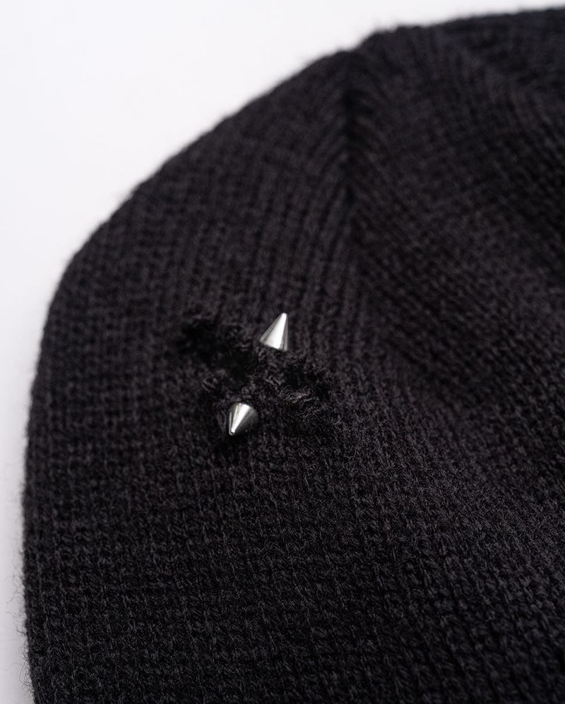 BBD Hand-stitched Graffiti Logo Beanie (Black)