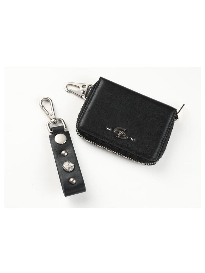 GUBIN（グビン）の「バックルキーリングレザーウォレット（スマホグッズ/小物）」