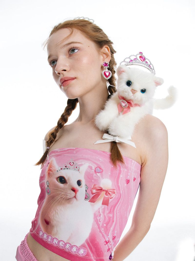 0 5 princess cat tube top