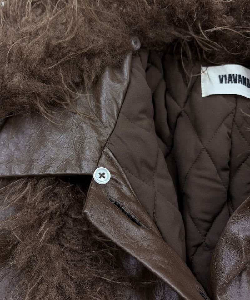 FAKE FUR LINE JACKET
