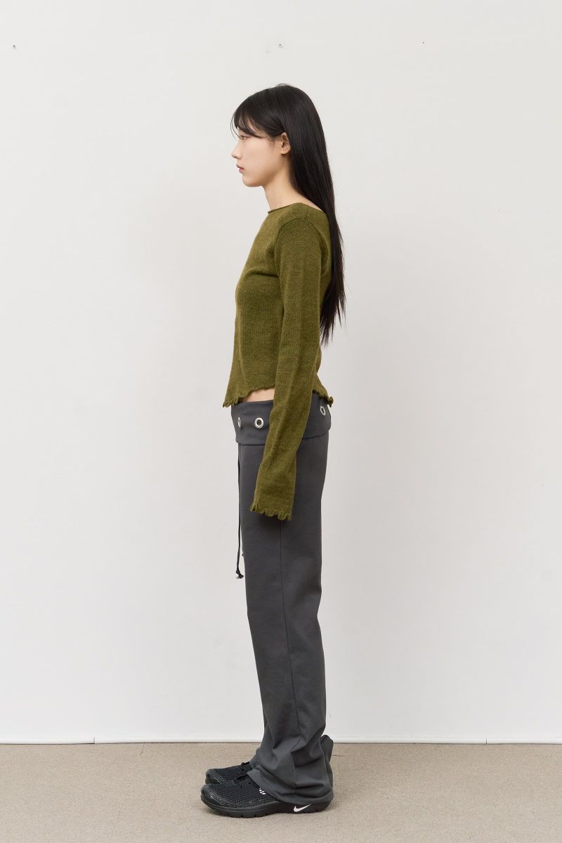 (W) Ruf Frill Knit
