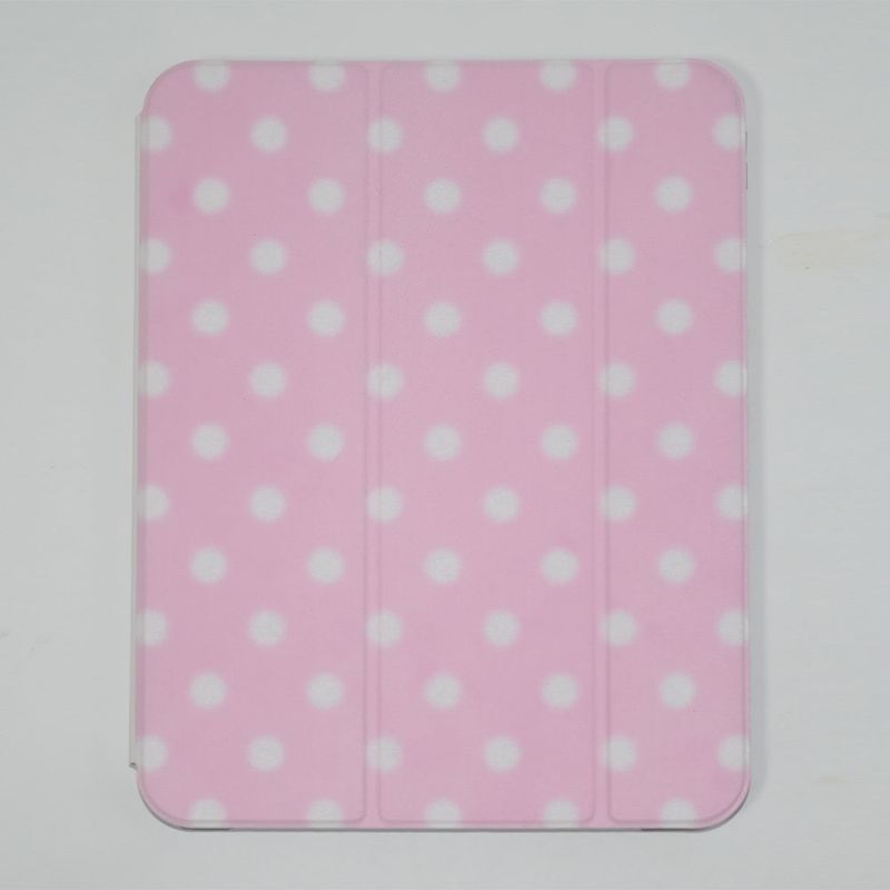 WATERJEAN（ウォータージン）の「[MADE] コットンアップルアイパッドケース (pink)（スマホグッズ/小物）」