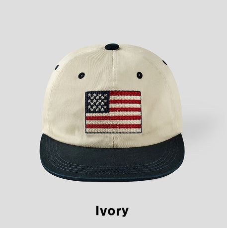 American Patch Color Block Camp Cap