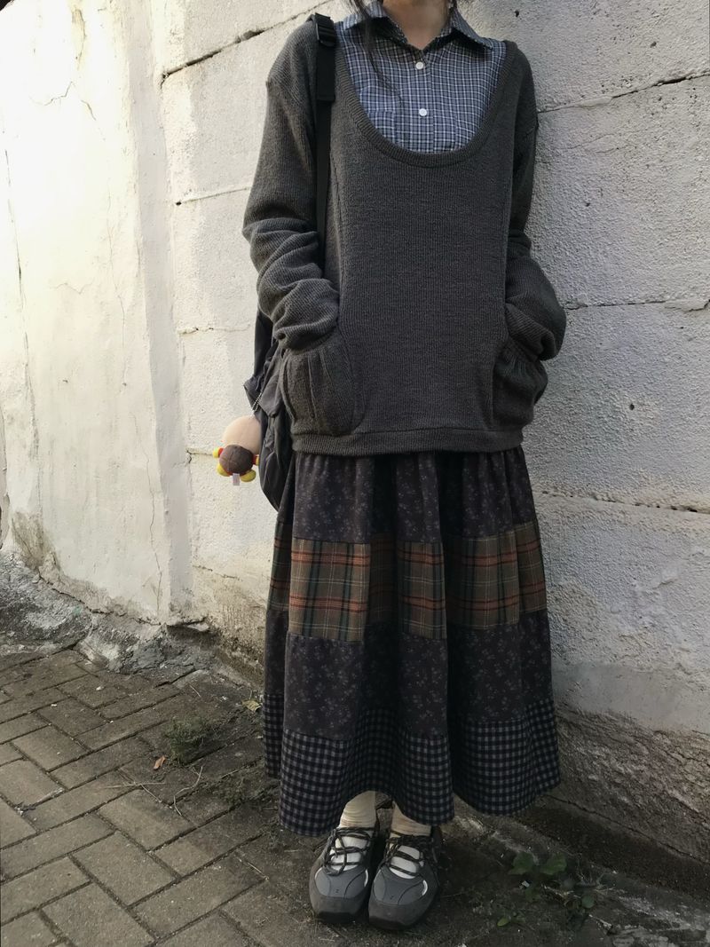 Vintage Pattern Skirt