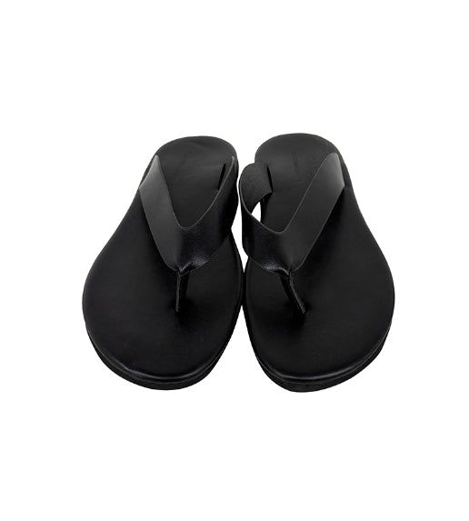 Lobby Slider Leather Slippers