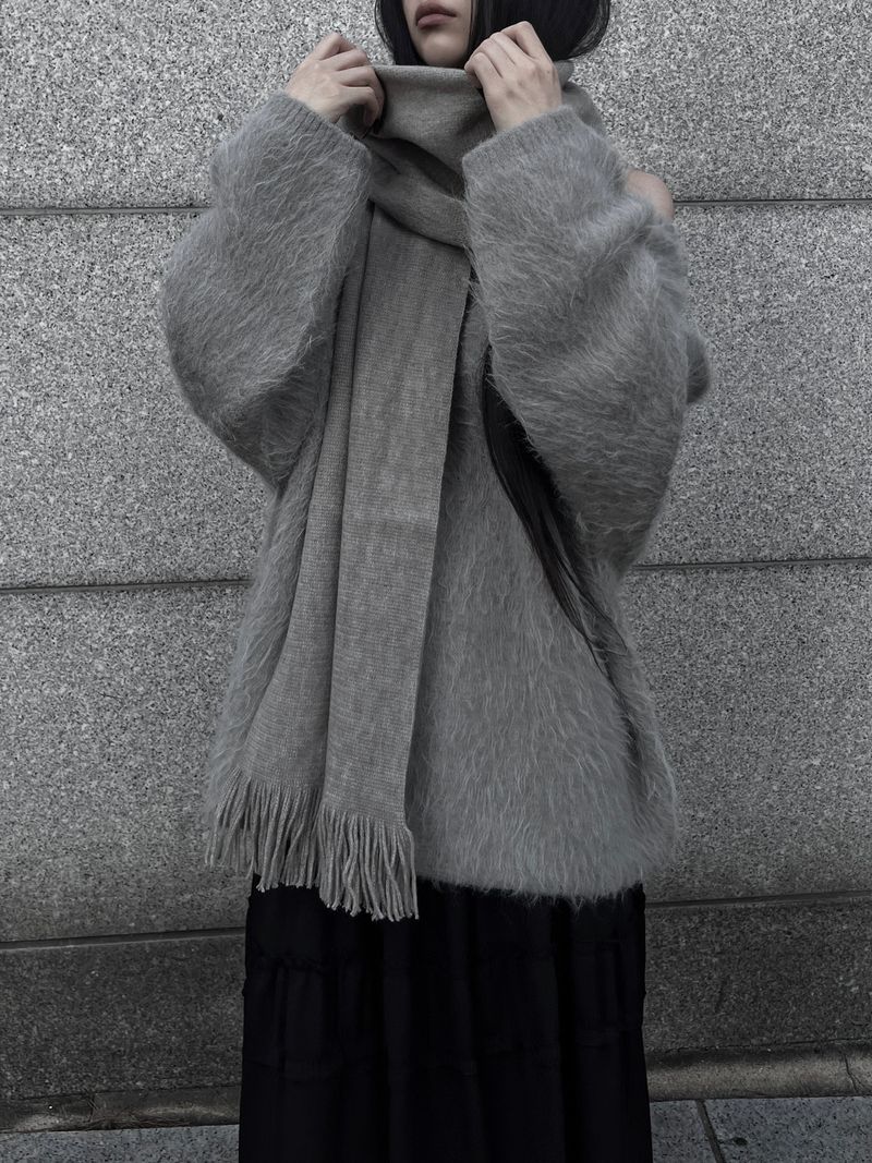 basic soft muffler (2color)