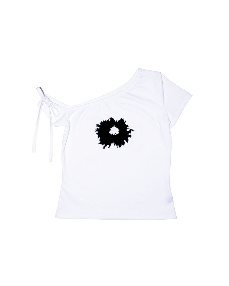 TAAE（テ）の「[MADE] One Shoulder Ribbon T-shirt 002（Tops）」