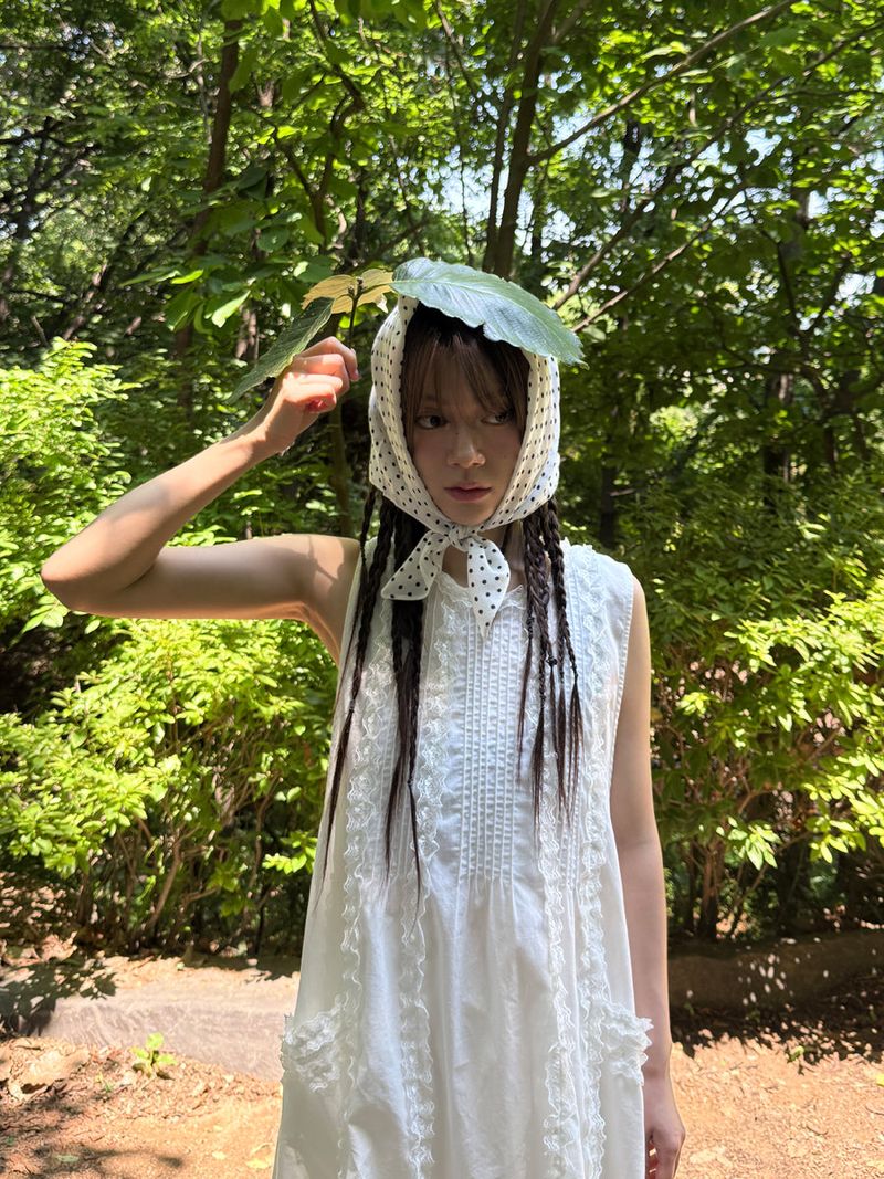dot bandana scarf