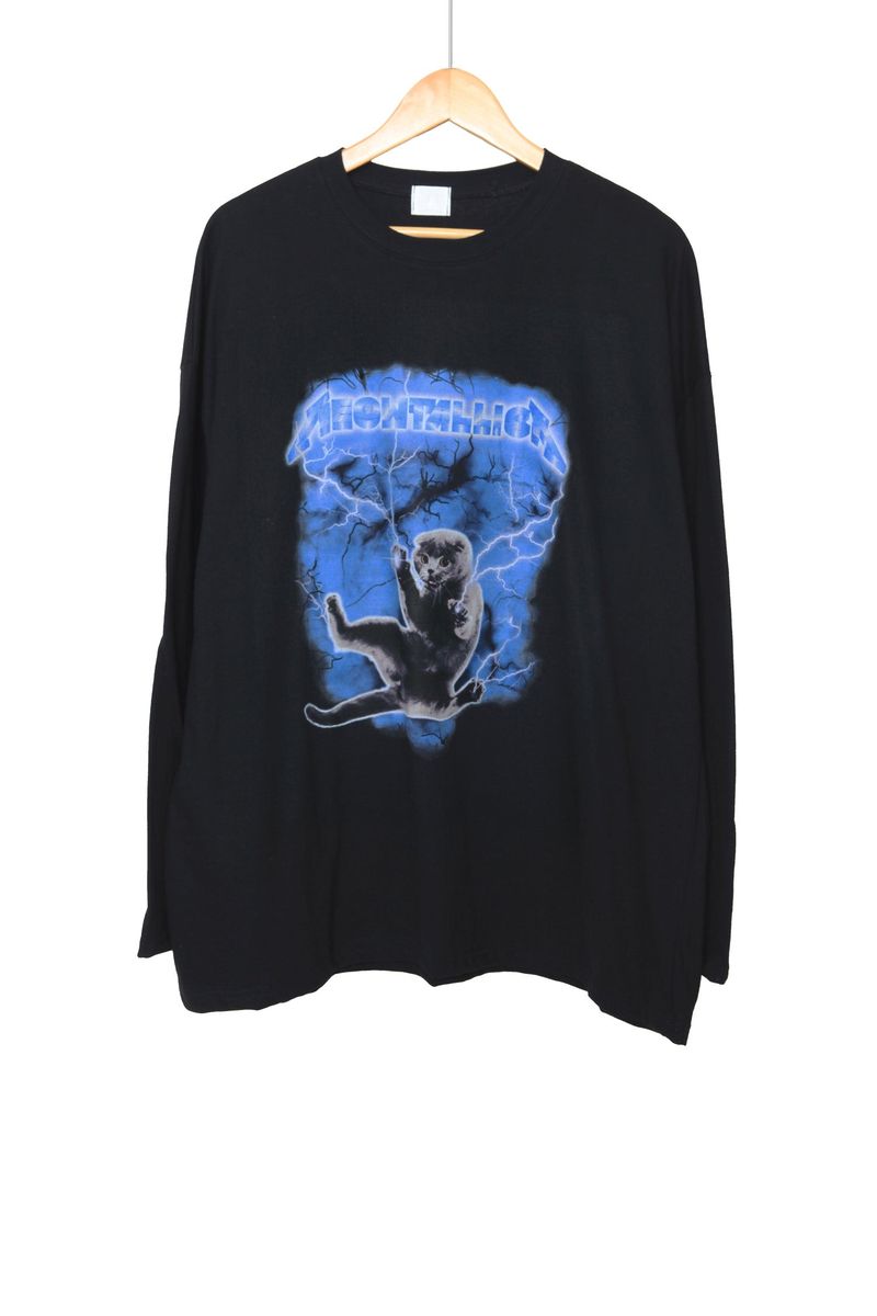 Cat Electro Long Sleeve T