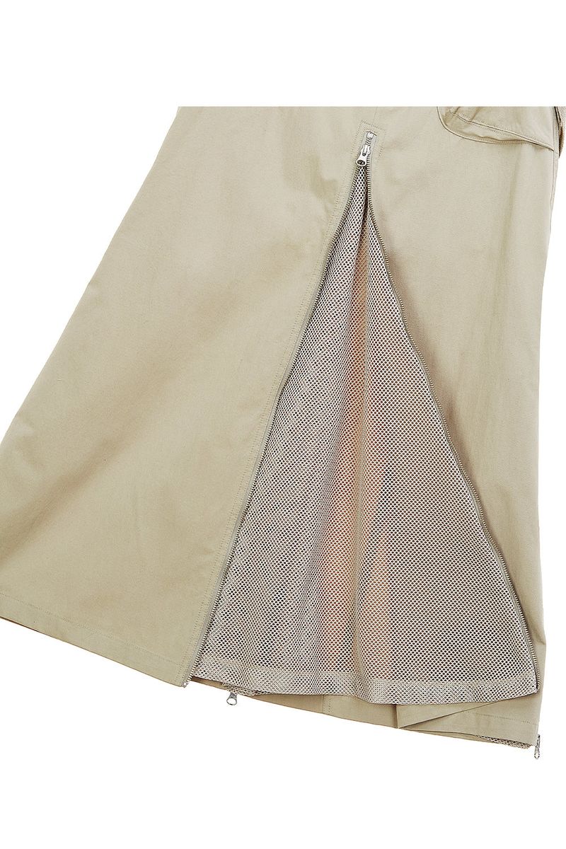[23SS LSD COLLECTION] ﻿Cargo Zipper Skirt