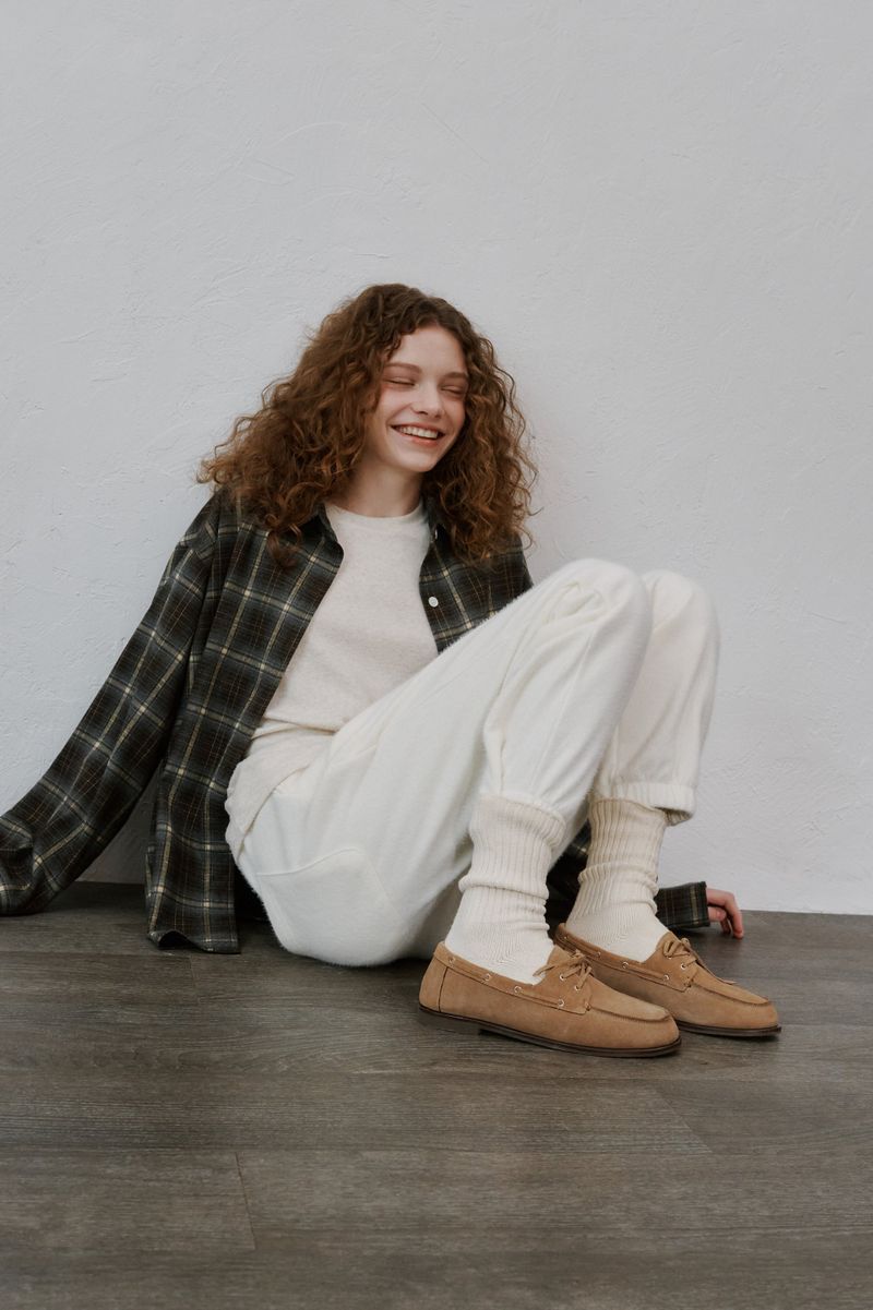 Snow jogger pants (Ivory)