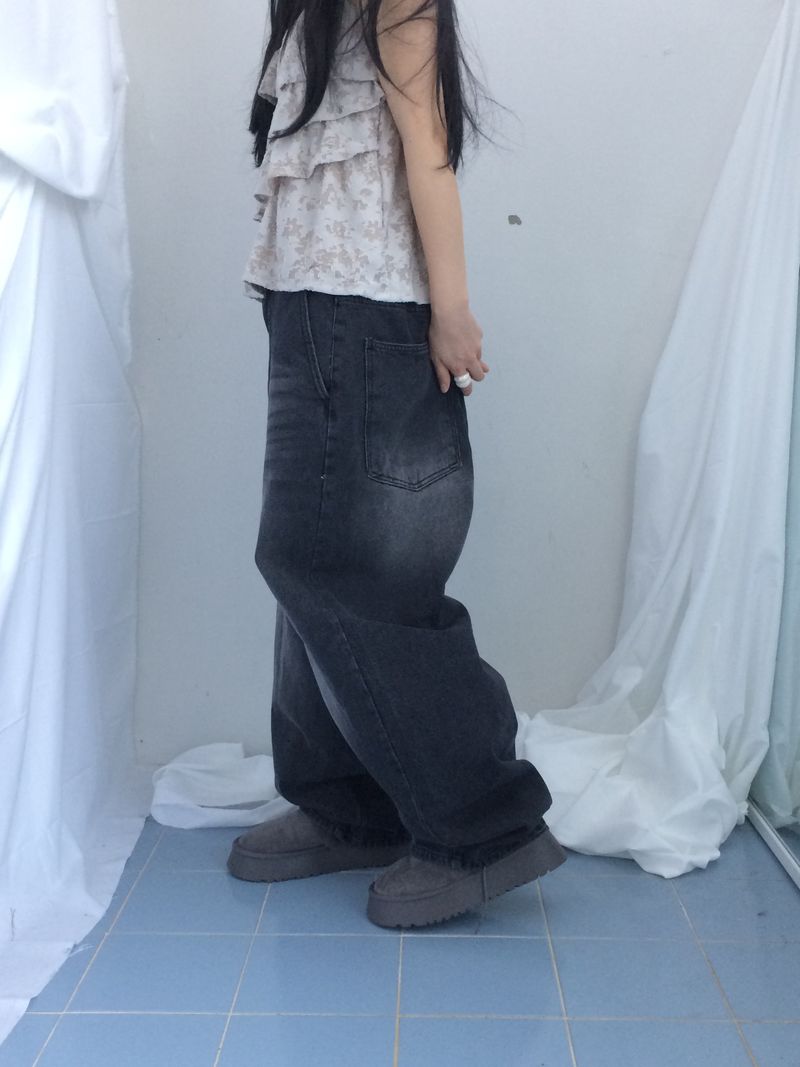 Suede Rabbit Fur Boots
