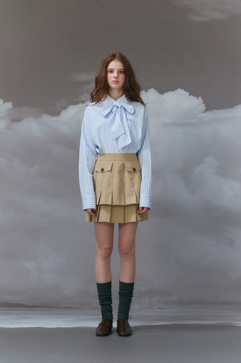 Pleats skirt
