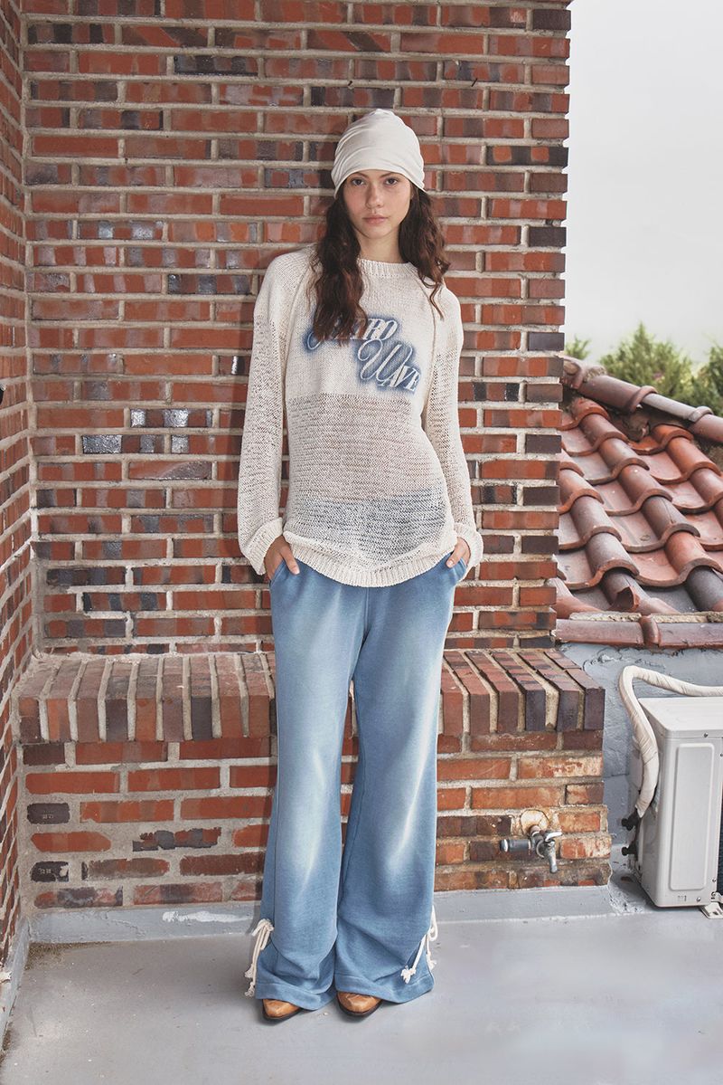 INSEOWL(インサウル)の「SOFT SHEER KNIT - CREAM(Tops)」