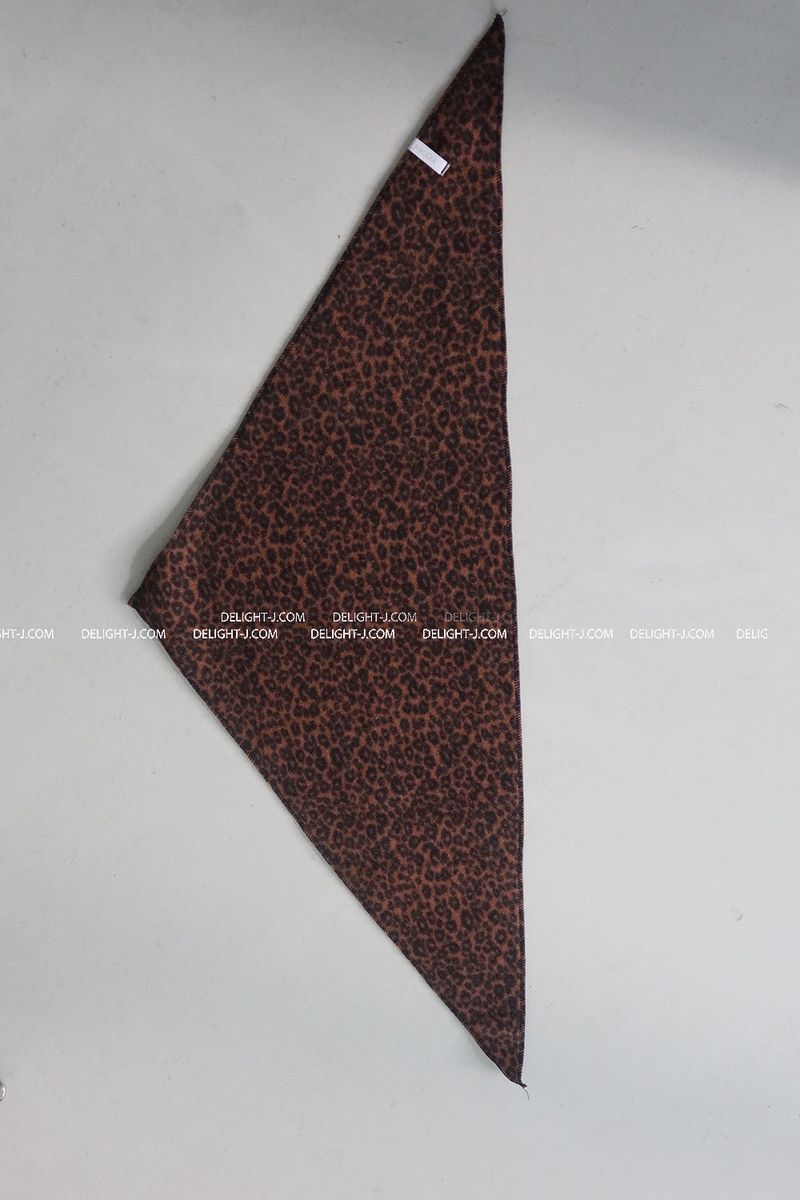 woolen leopard leopard tube top scarf