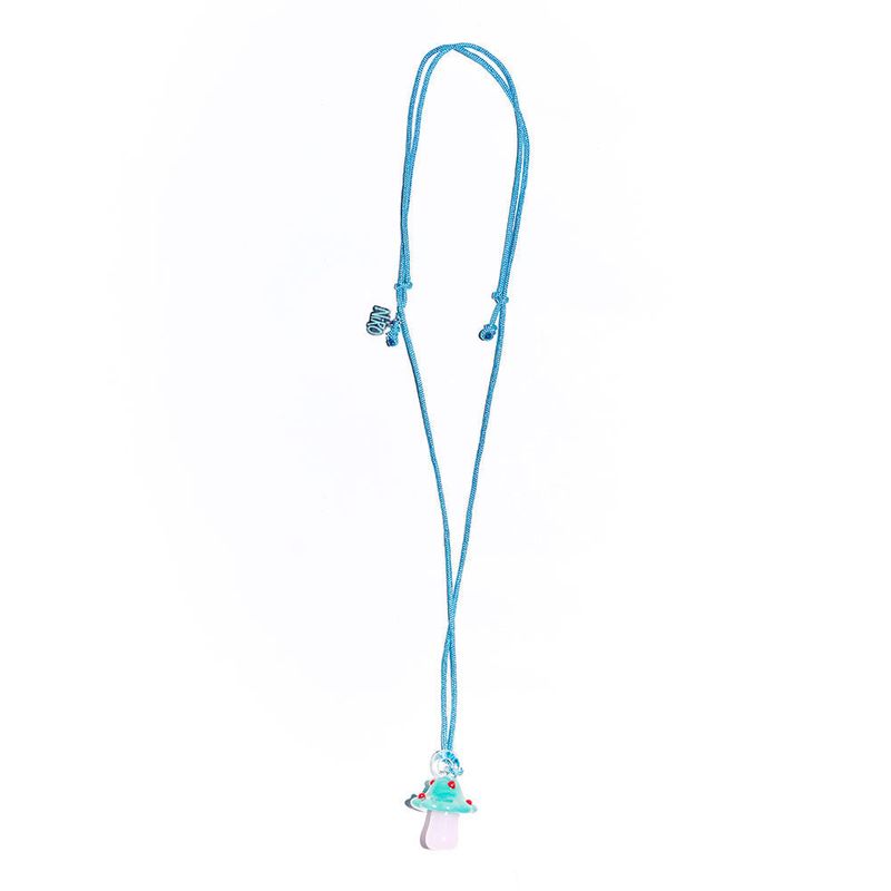iLOVE MUSHROOM NECKLACE(POLY STRAP) #104