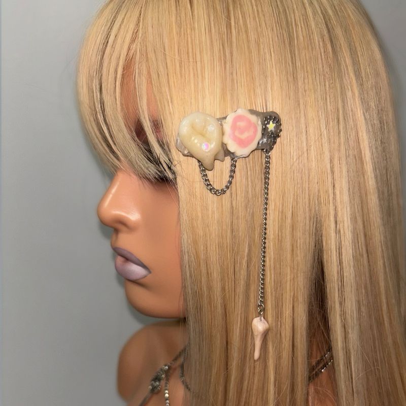 [MADE] Narutomaki eye tooth hairpin