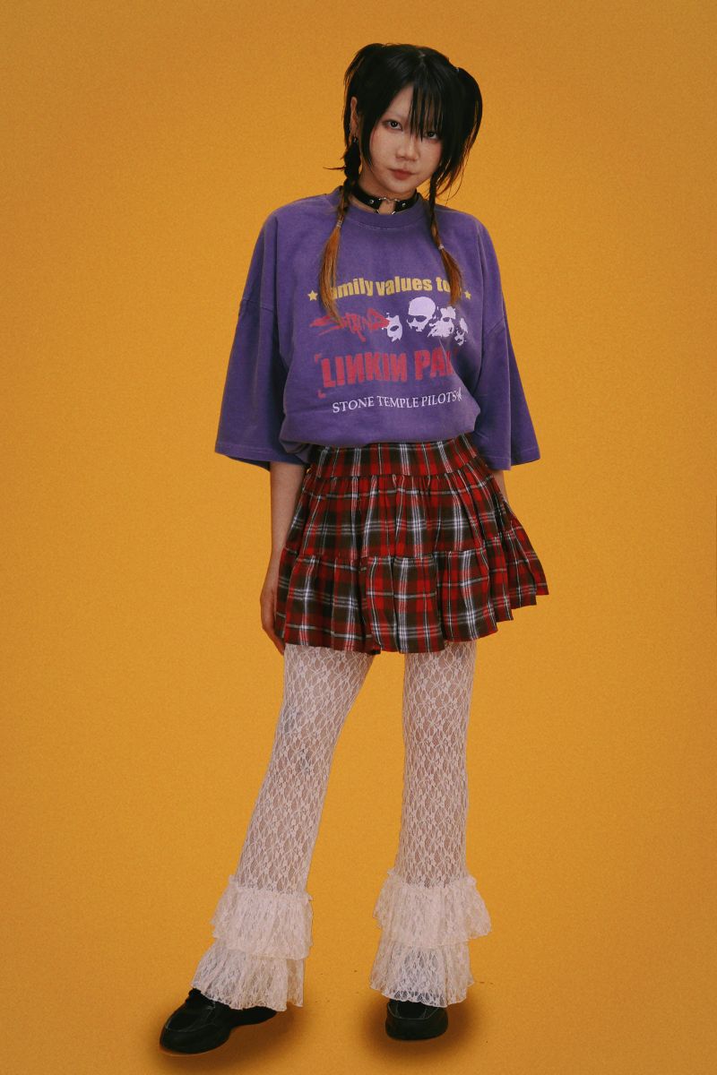 kiki check skirt (2color)