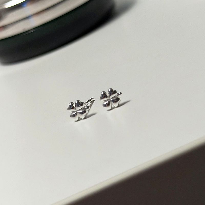 [925silver] Lucky clover earring