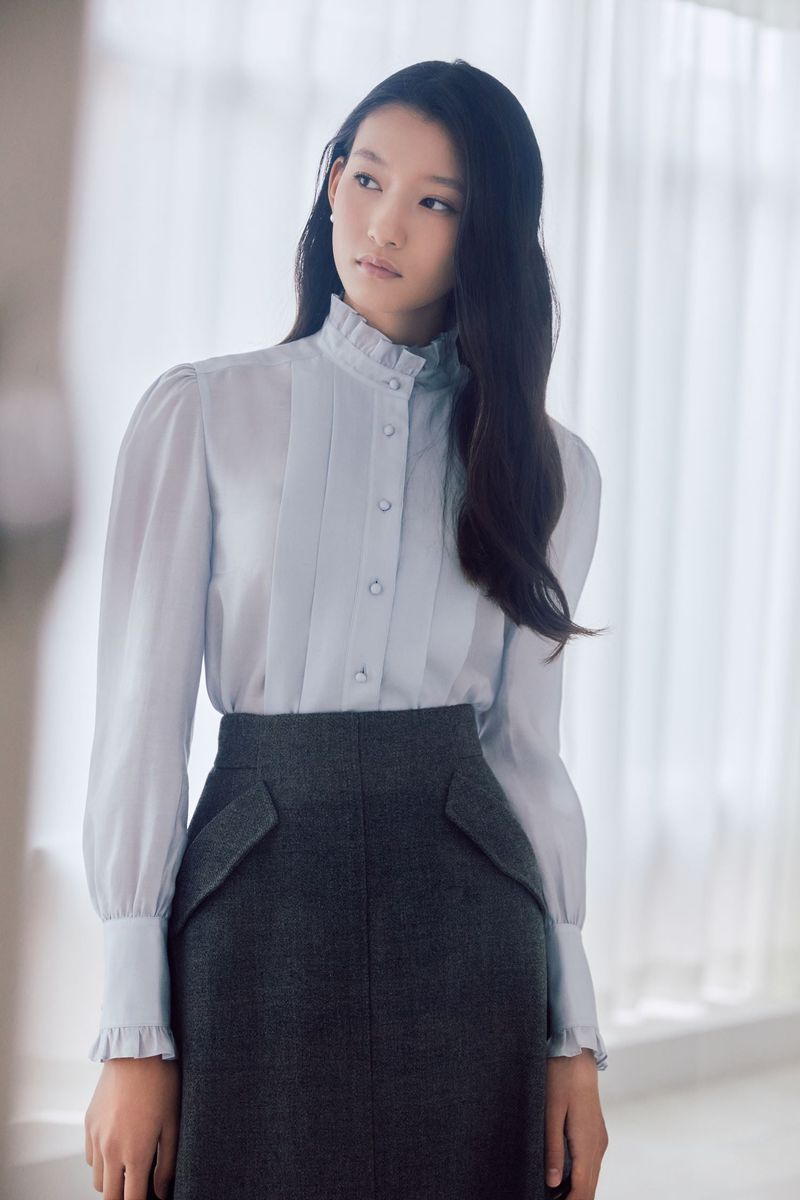 NO.5 TOP - BLUE